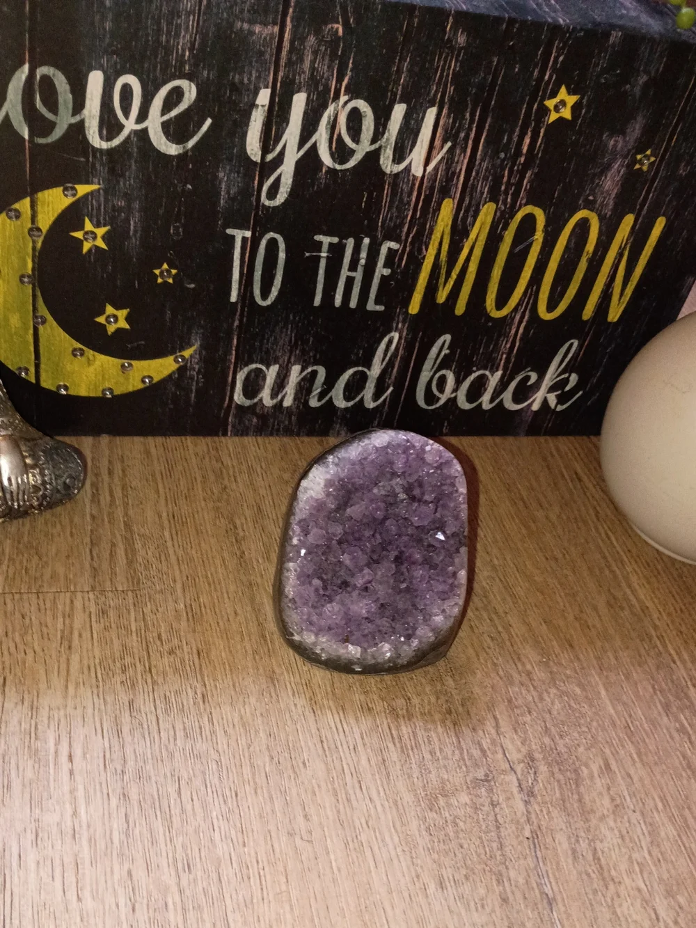 Uruguay Purple Amethyst Crystal Decorative Geode